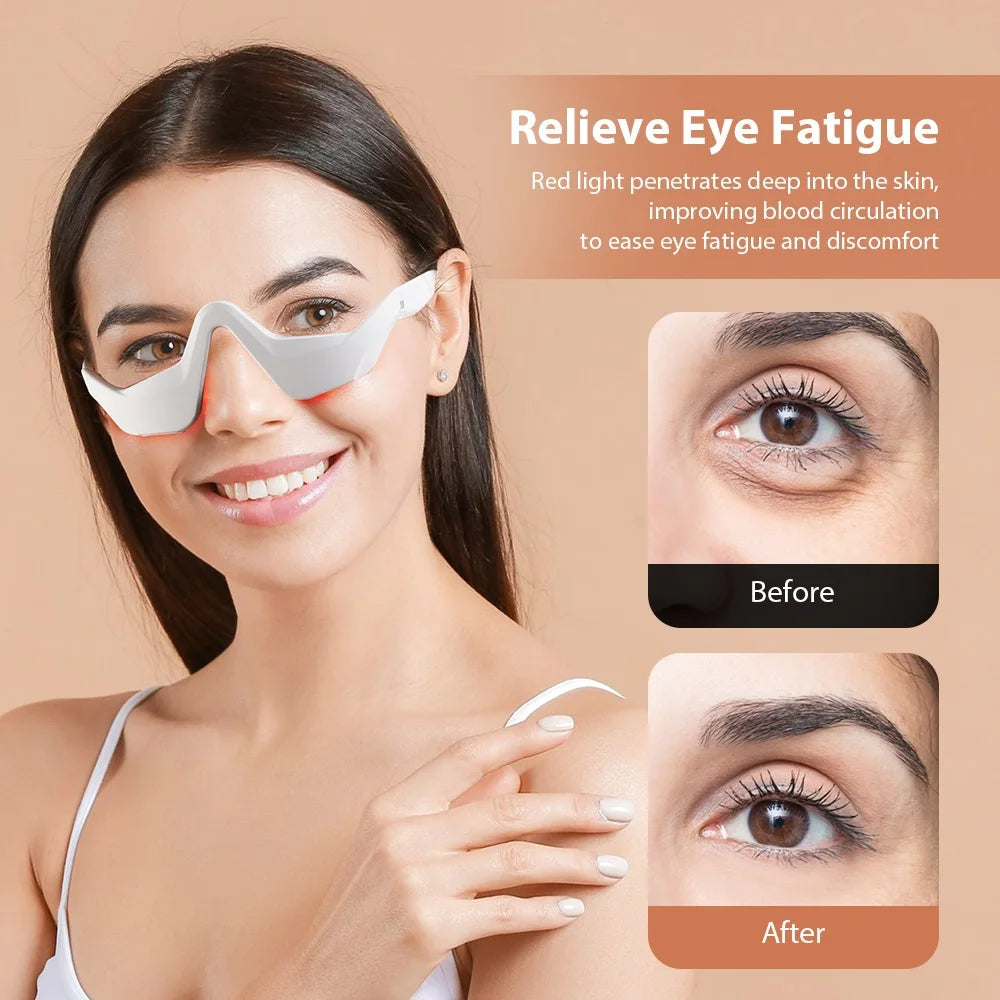 Under Eye Red Light Therapy - Eye Bag Removal