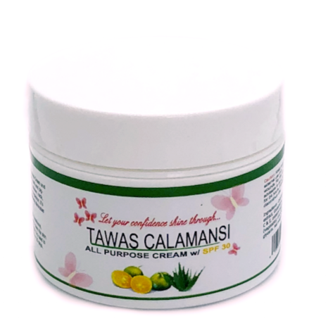 All Purpose TAWAS CALAMANSI Skin Lightening Cream with SPF 30 Be Blemish Free