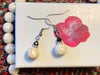 Wire Wrapped Magnesite Swarovski Drop Earrings Be Blemish Free